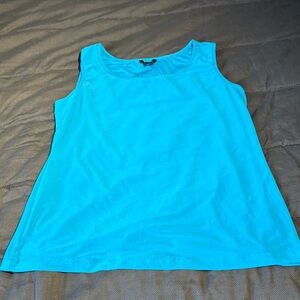 IMAN Vibrant Blue Tank Top